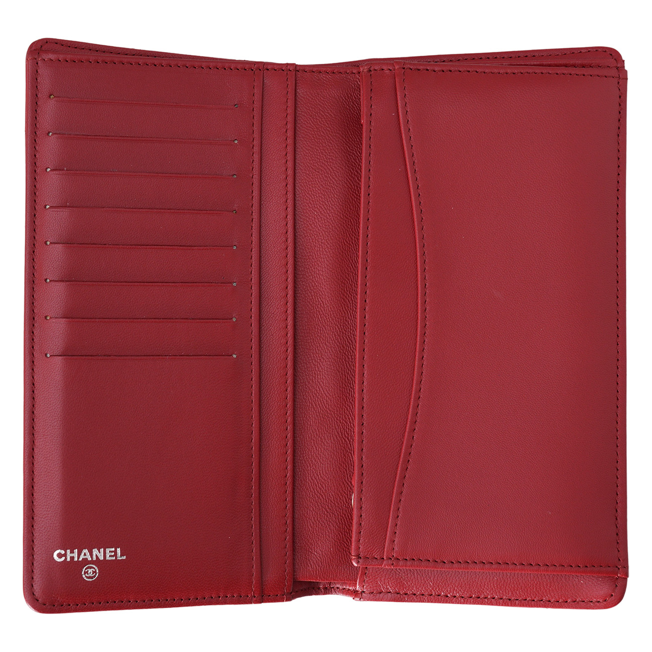 CHANEL(USED)샤넬 램스킨 클래식 플랩 장지갑