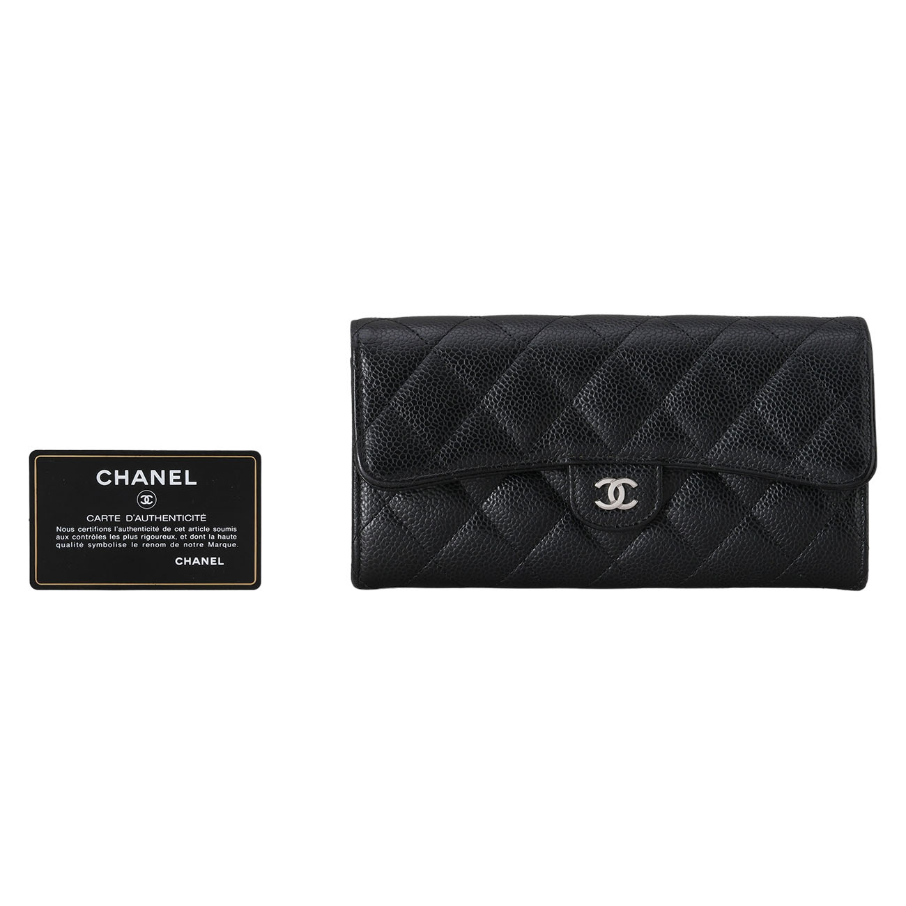 CHANEL(USED)샤넬 캐비어 클래식 장지갑