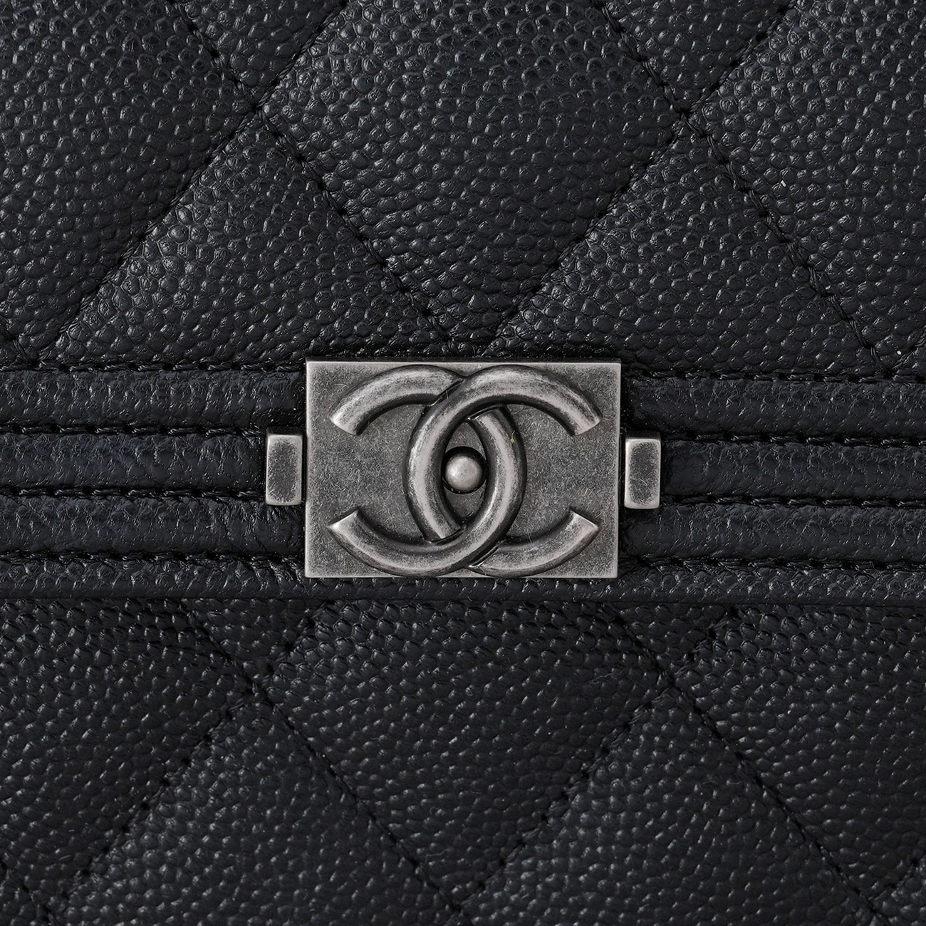 CHANEL(USED)샤넬 캐비어 보이샤넬 장지갑