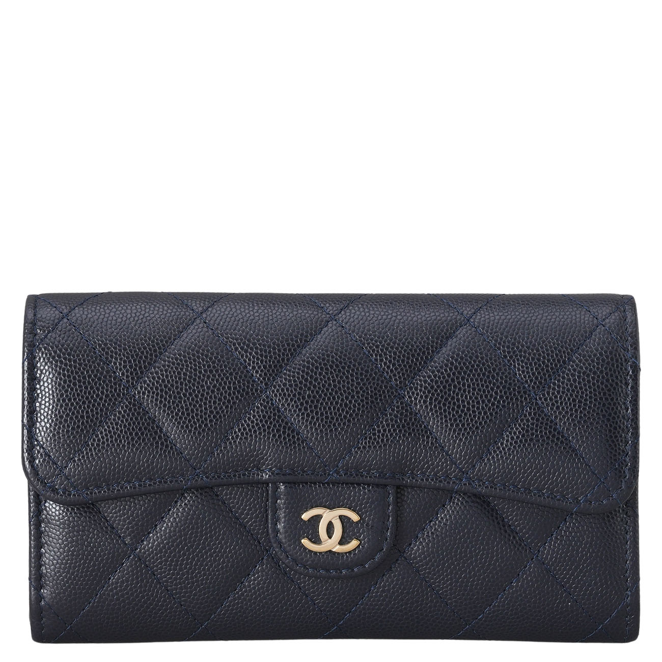 CHANEL(USED)샤넬 AP1000 캐비어 클래식 중지갑