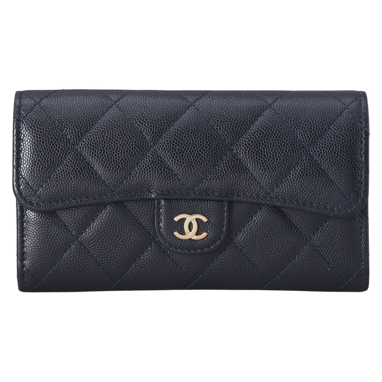 CHANEL(USED)샤넬 AP1000 캐비어 클래식 중지갑