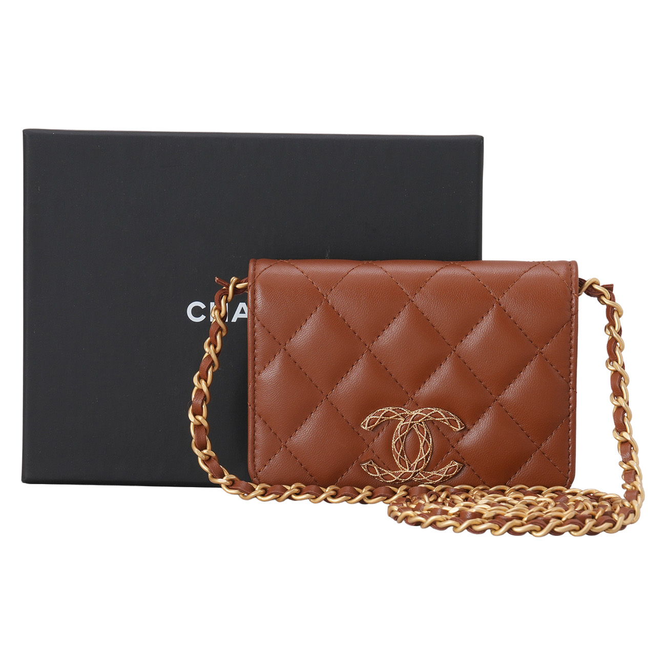 CHANEL(USED)샤넬 AP3461 시즌 체인 지갑