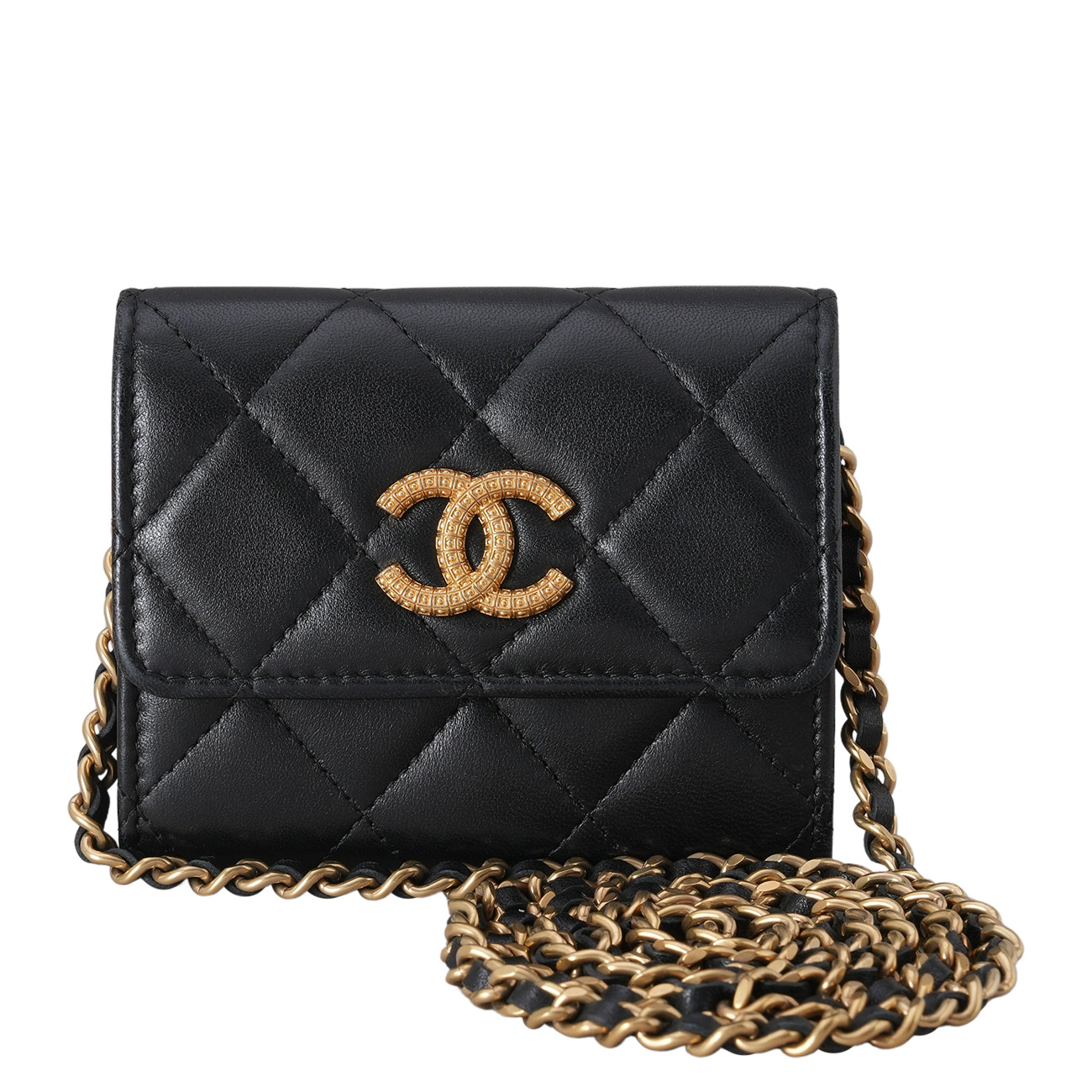 CHANEL(USED)샤넬 시즌 체인 지갑