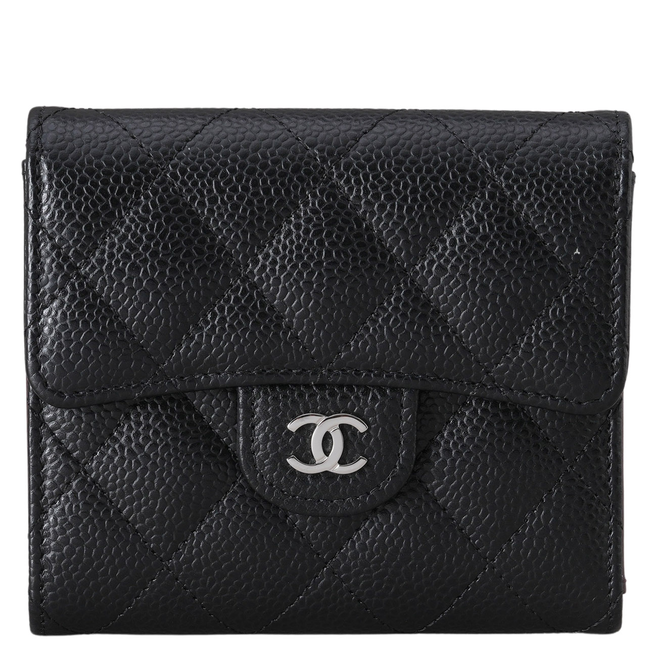 CHANEL(USED)샤넬 AP0231 캐비어 클래식 반지갑