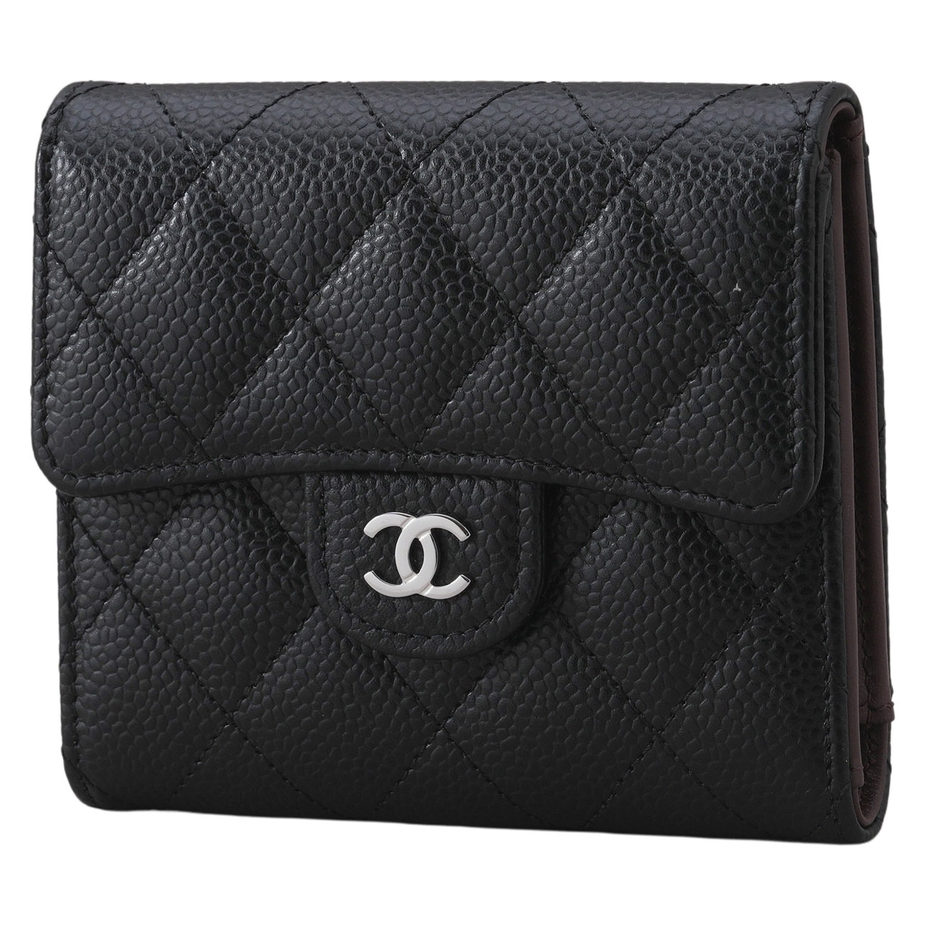 CHANEL(USED)샤넬 AP0231 캐비어 클래식 반지갑