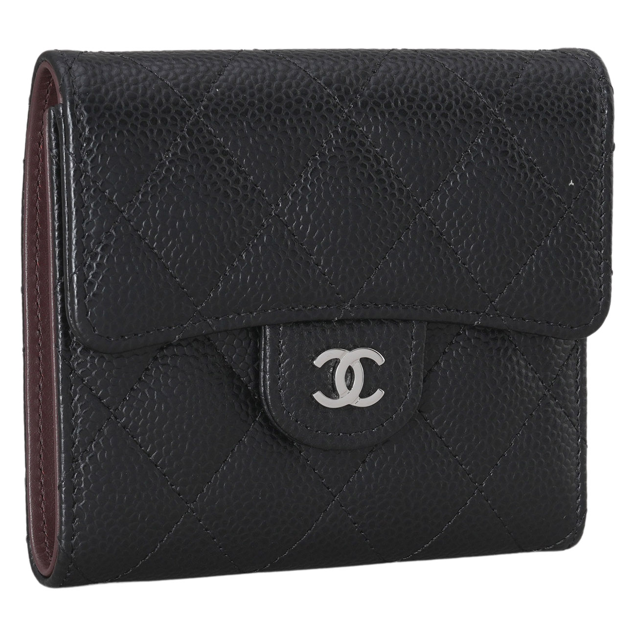 CHANEL(USED)샤넬 AP0231 캐비어 클래식 반지갑