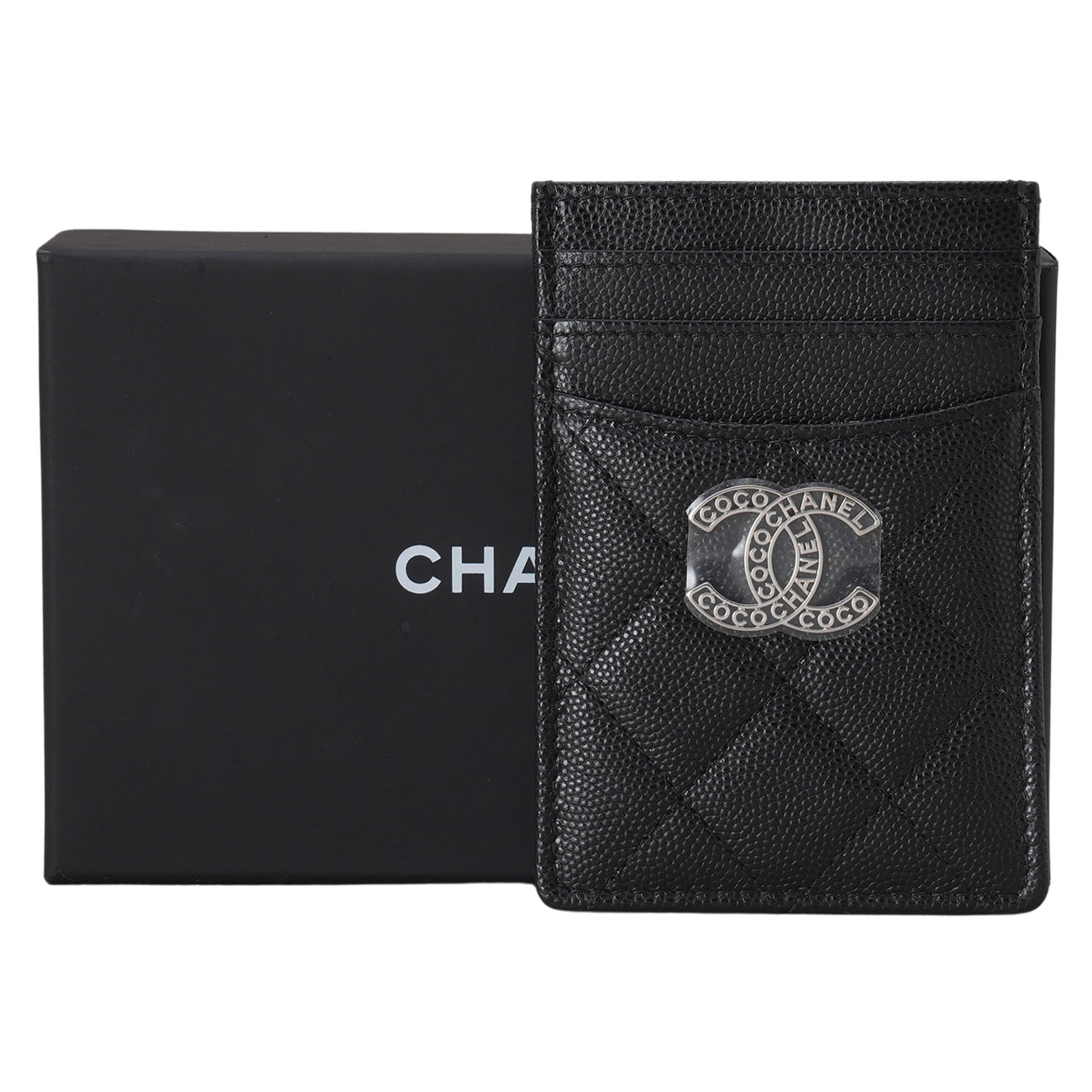 CHANEL(USED)샤넬 AP3835 코코 레터링 카드슬롯