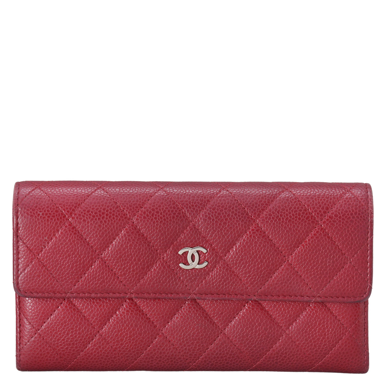 CHANEL(USED)샤넬 캐비어 클래식 플랩 장지갑