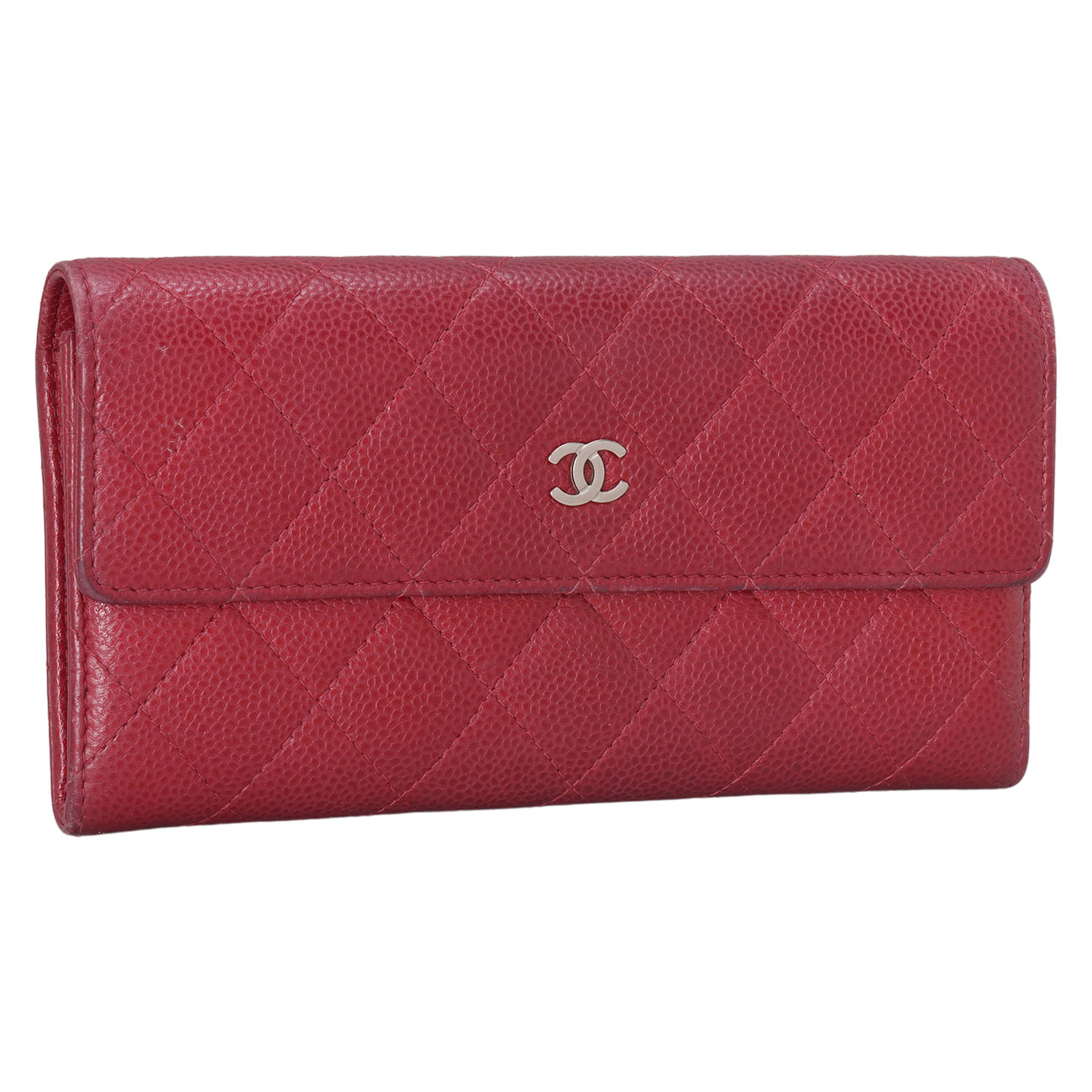 CHANEL(USED)샤넬 캐비어 클래식 플랩 장지갑