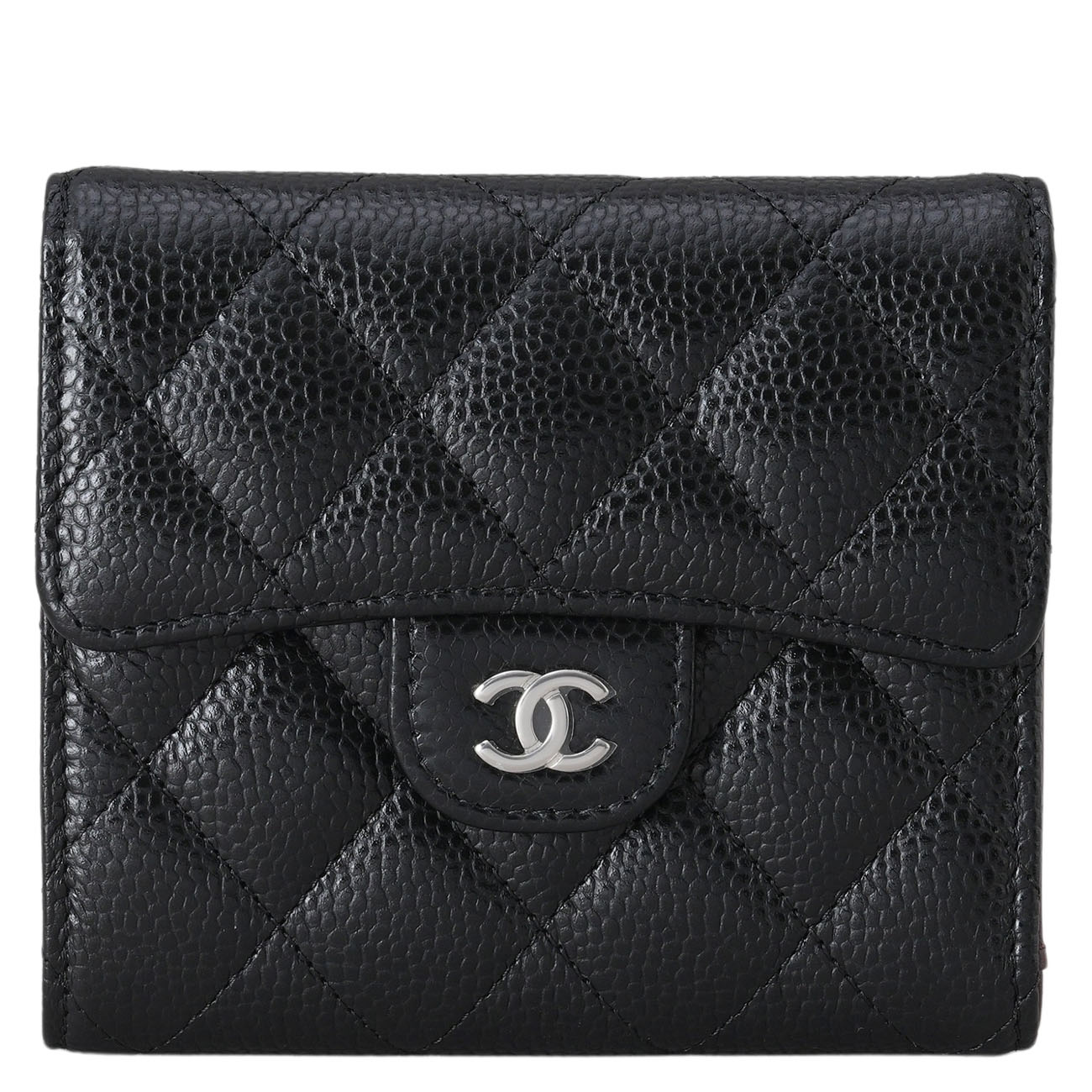 CHANEL(USED)샤넬 캐비어 클래식 반지갑