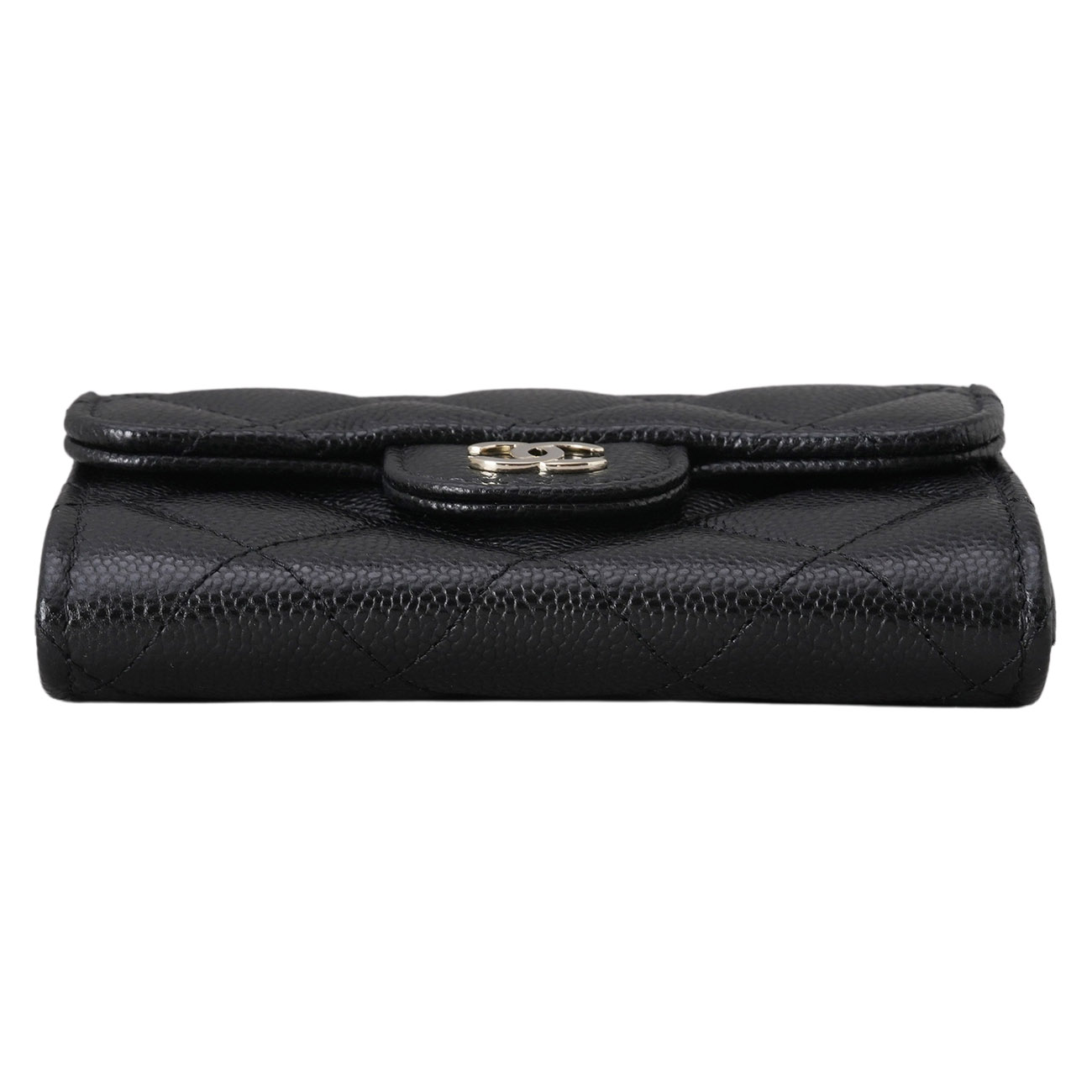 CHANEL(NEW)샤넬 AP0220 캐비어 클래식 투포켓 플랩 카드지갑 (새상품) NEW PRODUCT