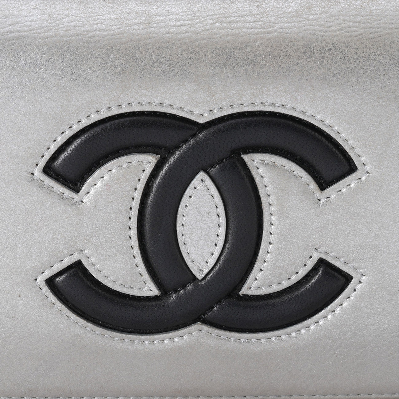 CHANEL(USED)샤넬 시즌 CC 로고 장지갑
