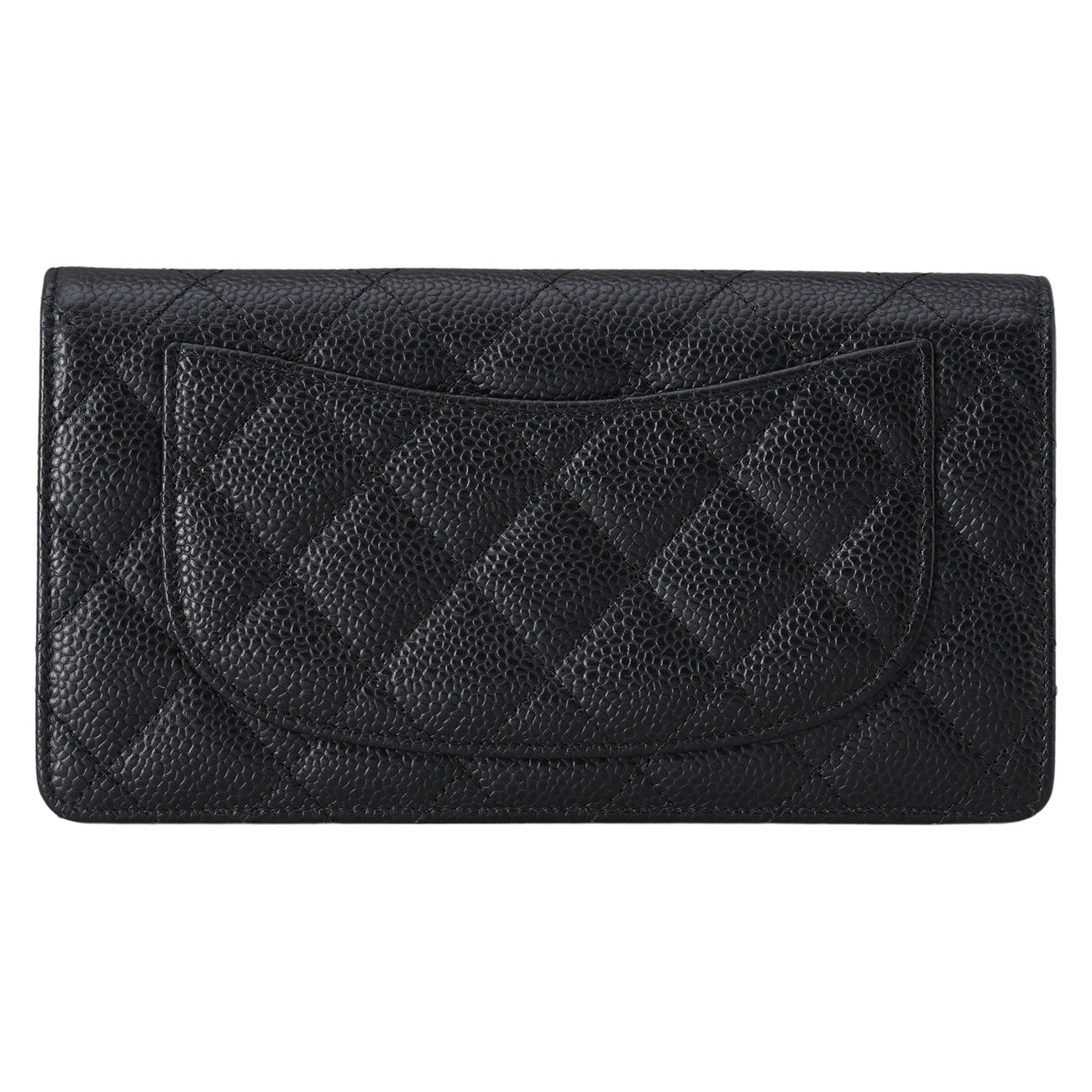 CHANEL(USED)샤넬 캐비어 플랩 장지갑