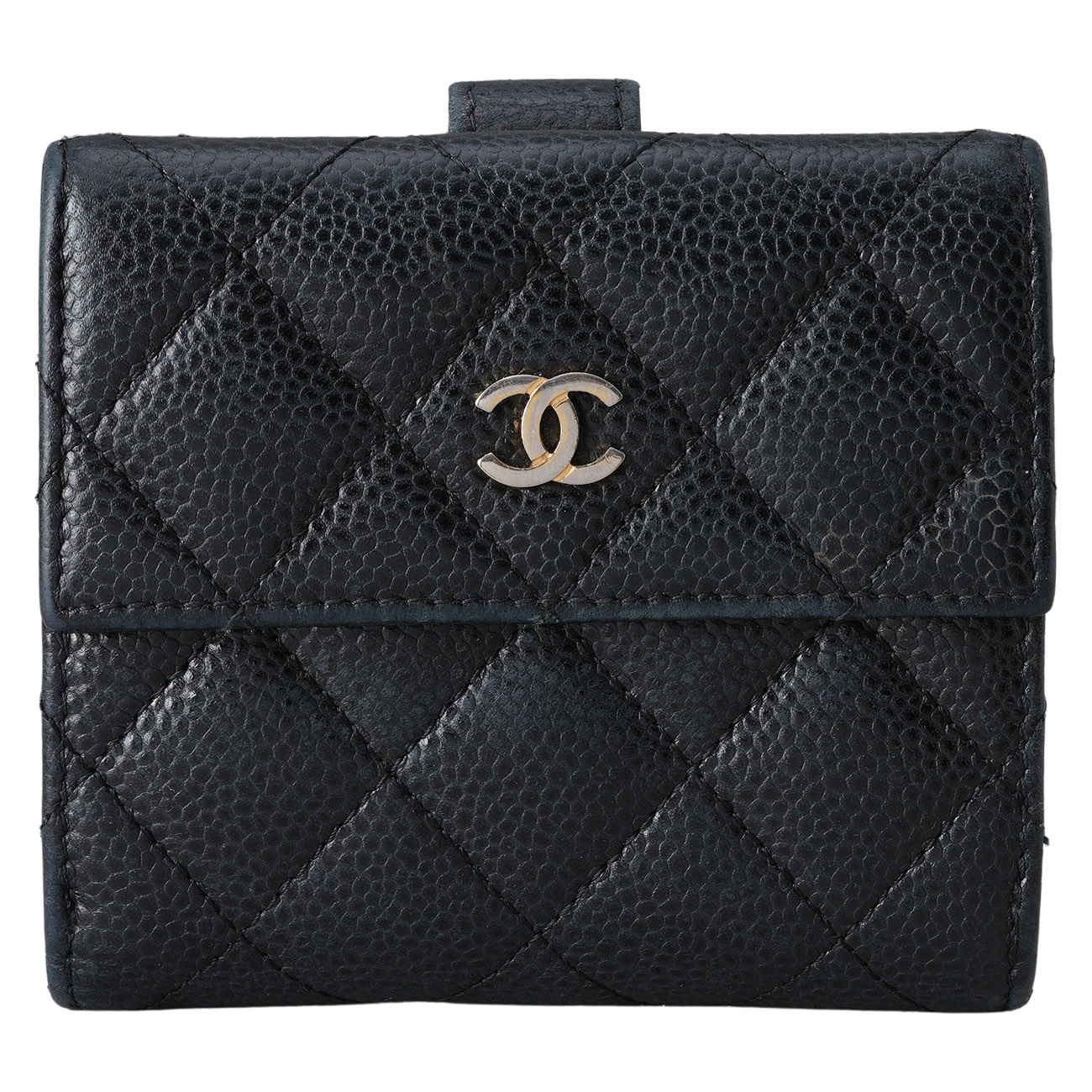 CHANEL(USED)샤넬 캐비어 클래식 반지갑