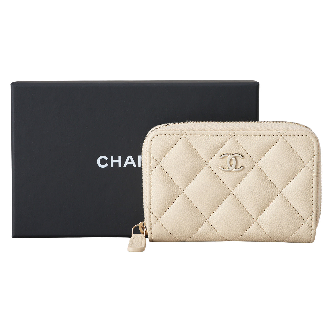 CHANEL(NEW)샤넬 캐비어 클래식 지퍼 카드지갑 (새상품) NEW PRODUCT