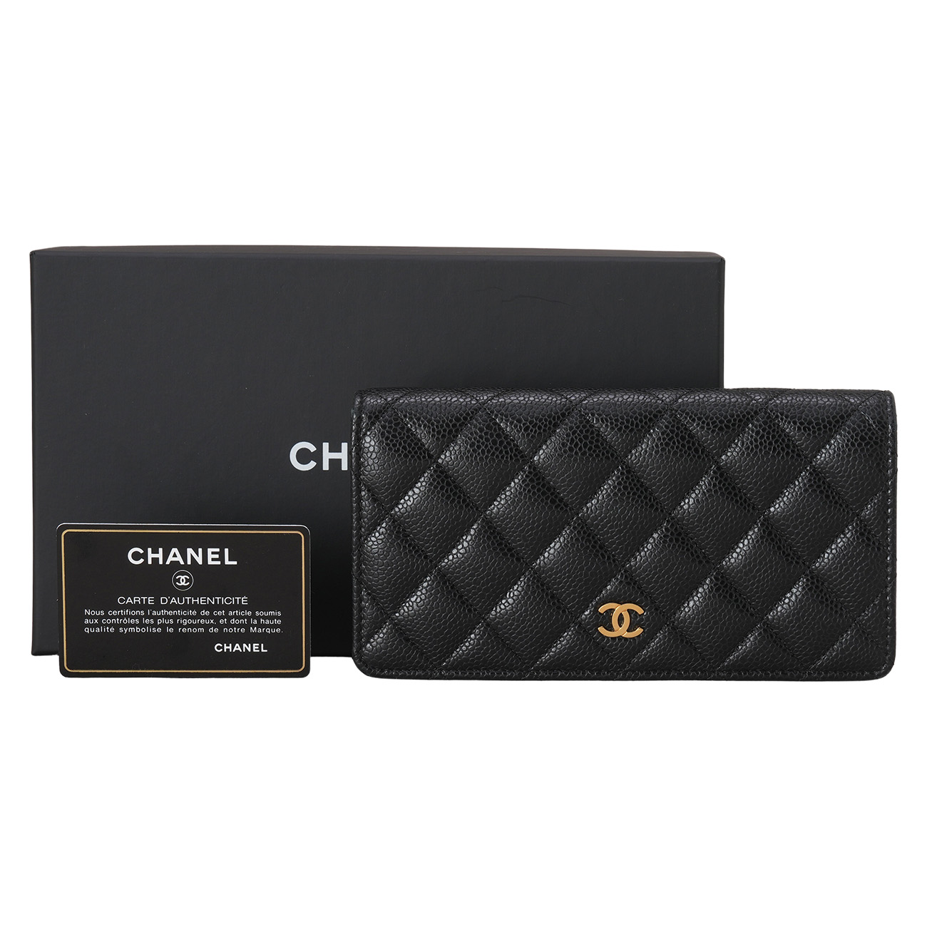 CHANEL(USED)샤넬 캐비어 클래식 장지갑