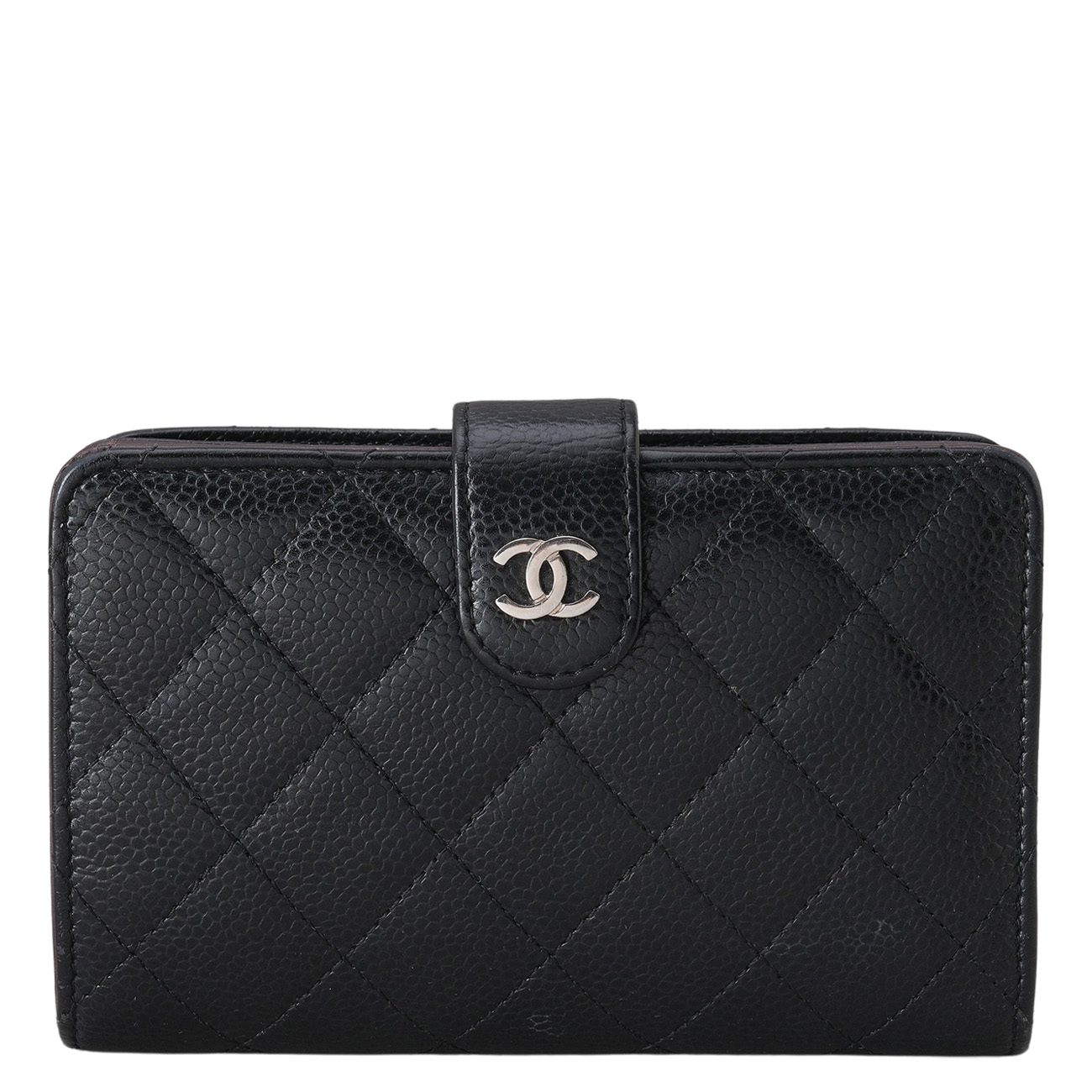 CHANEL(USED)샤넬 캐비어 중지갑