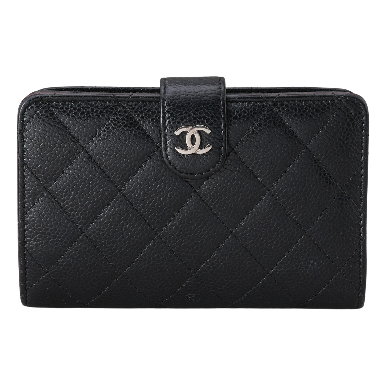 CHANEL(USED)샤넬 캐비어 중지갑