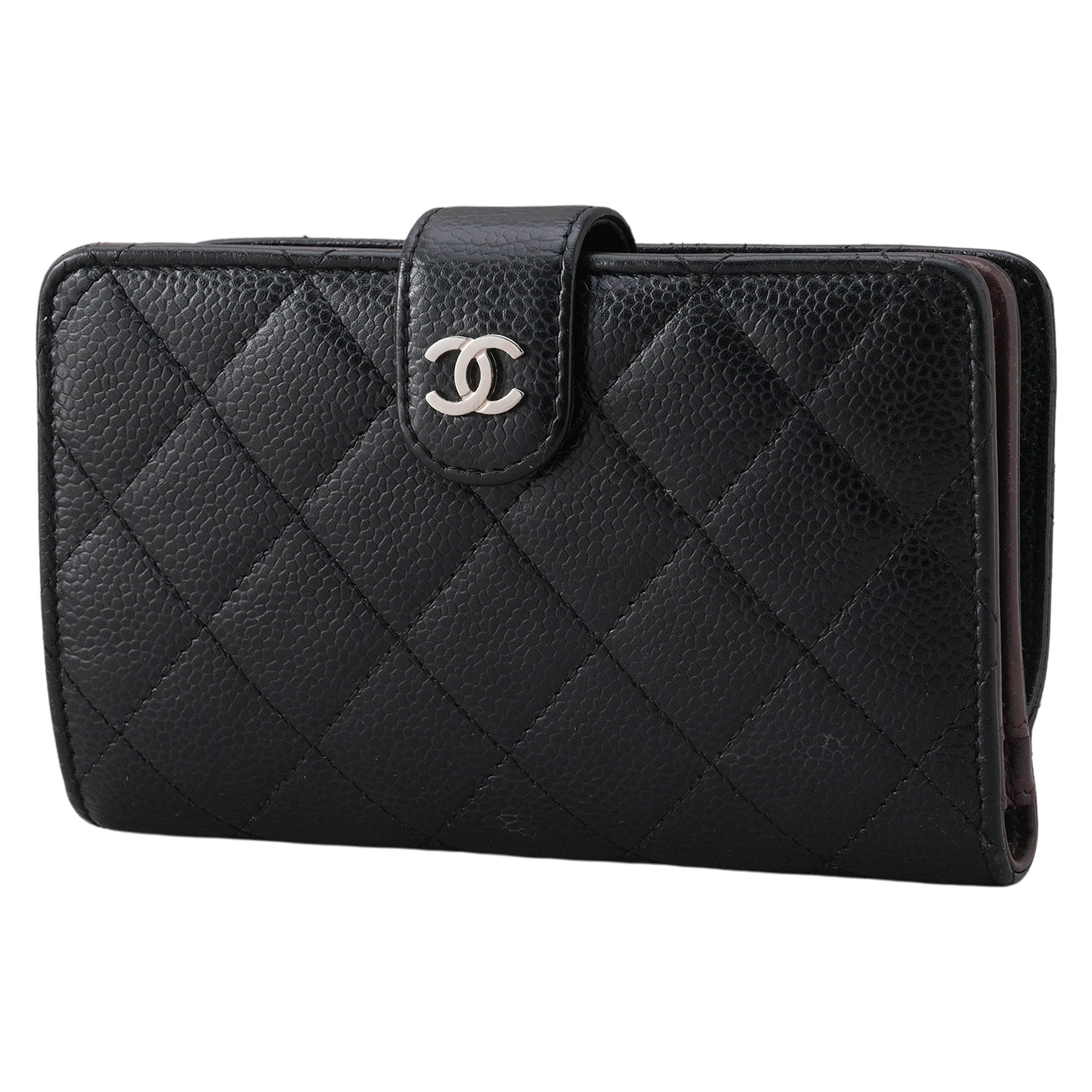 CHANEL(USED)샤넬 캐비어 중지갑