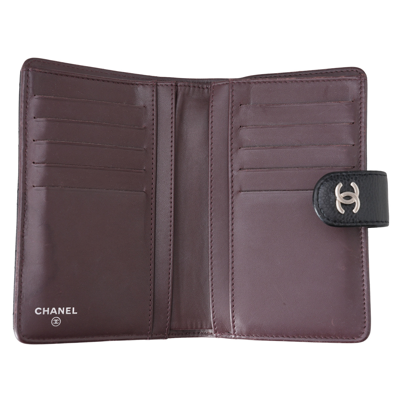 CHANEL(USED)샤넬 캐비어 중지갑