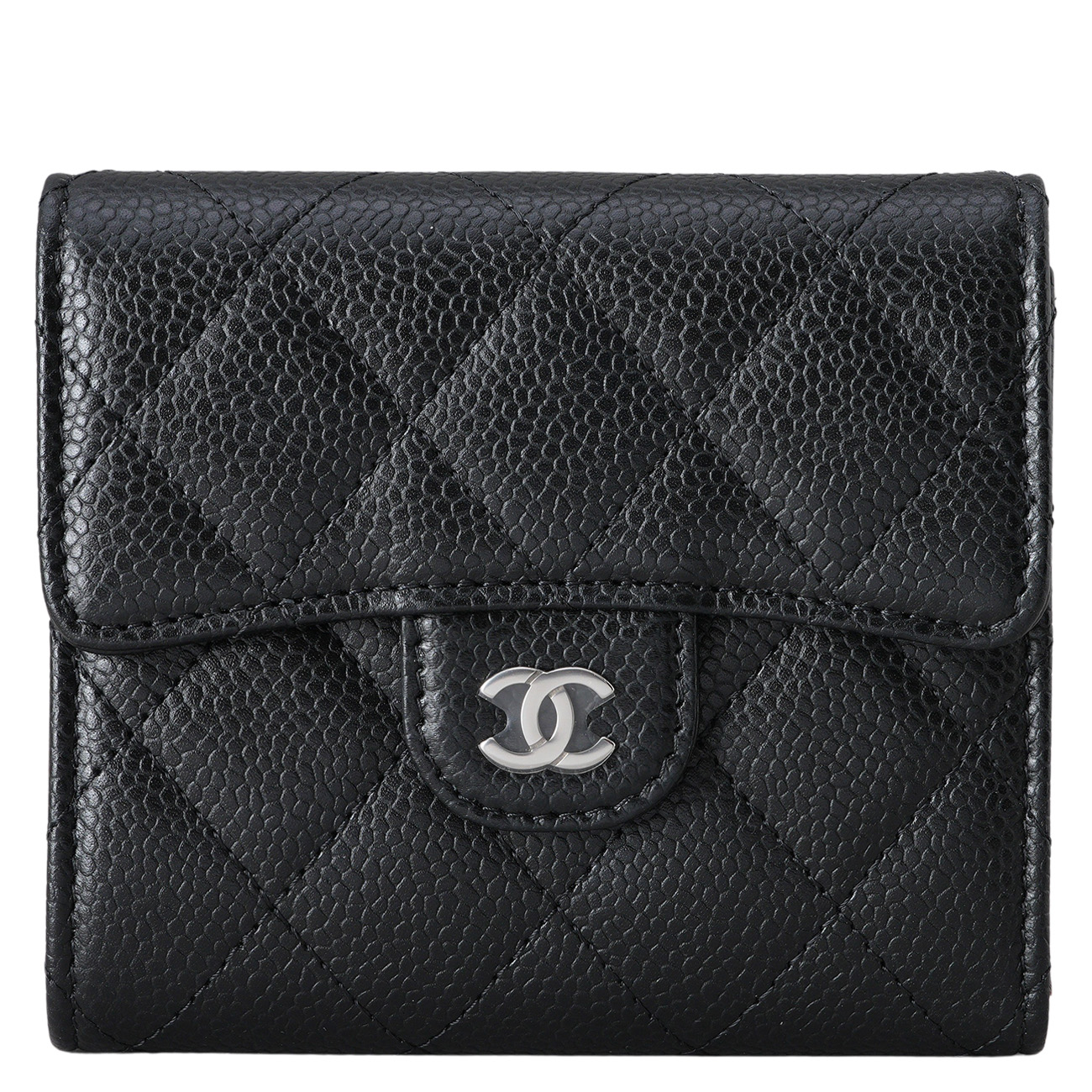 CHANEL(USED)샤넬 캐비어 클래식 반지갑