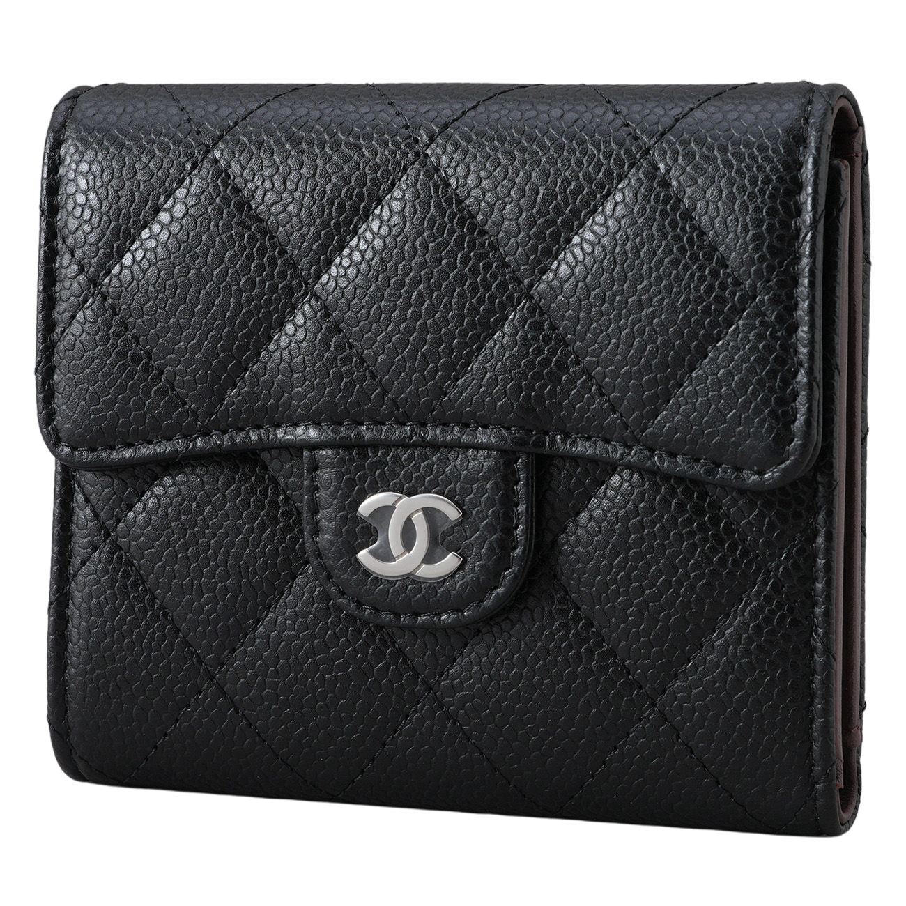 CHANEL(USED)샤넬 캐비어 클래식 반지갑