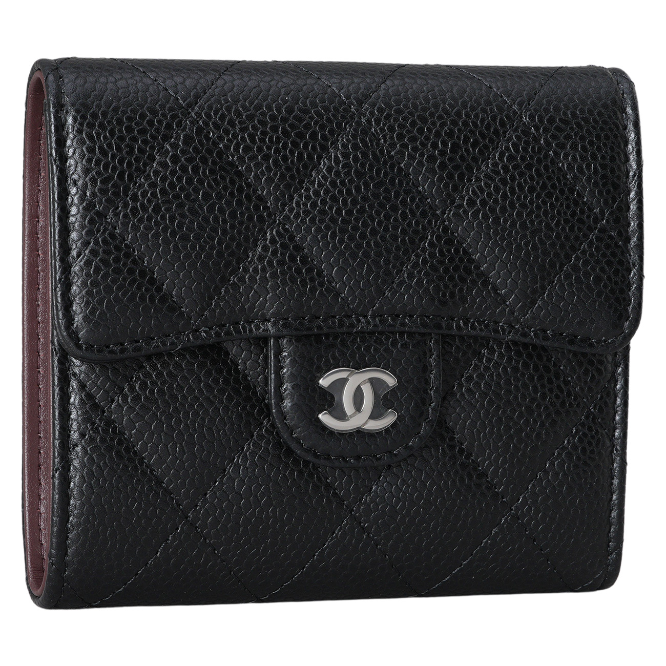 CHANEL(USED)샤넬 캐비어 클래식 반지갑