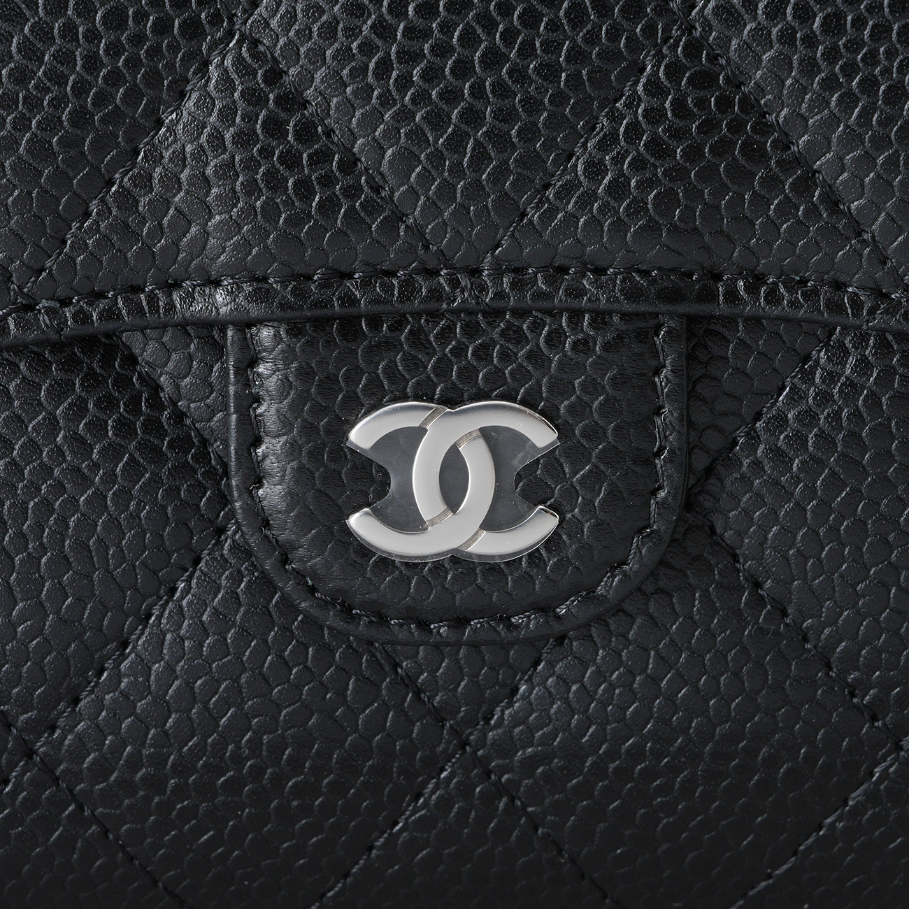 CHANEL(USED)샤넬 캐비어 클래식 반지갑