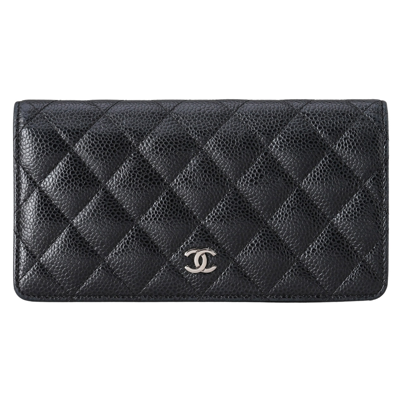 CHANEL(USED)샤넬 캐비어 클래식 플랩 장지갑