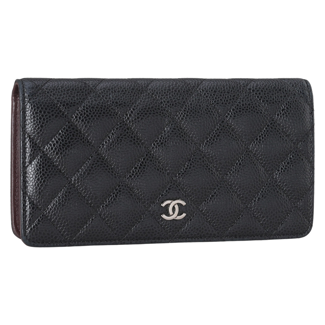 CHANEL(USED)샤넬 캐비어 클래식 플랩 장지갑