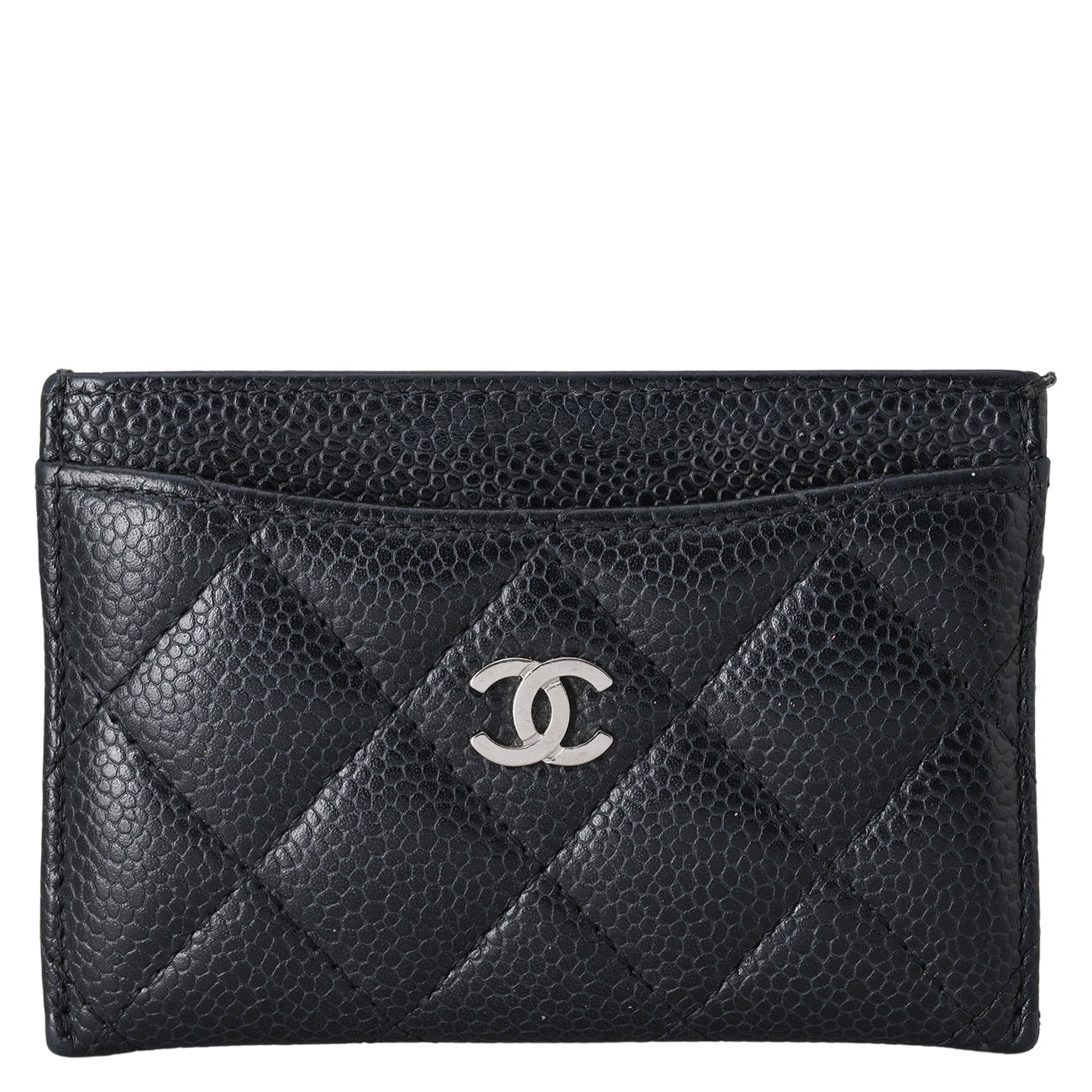 CHANEL(USED)샤넬 캐비어 클래식 카드홀더