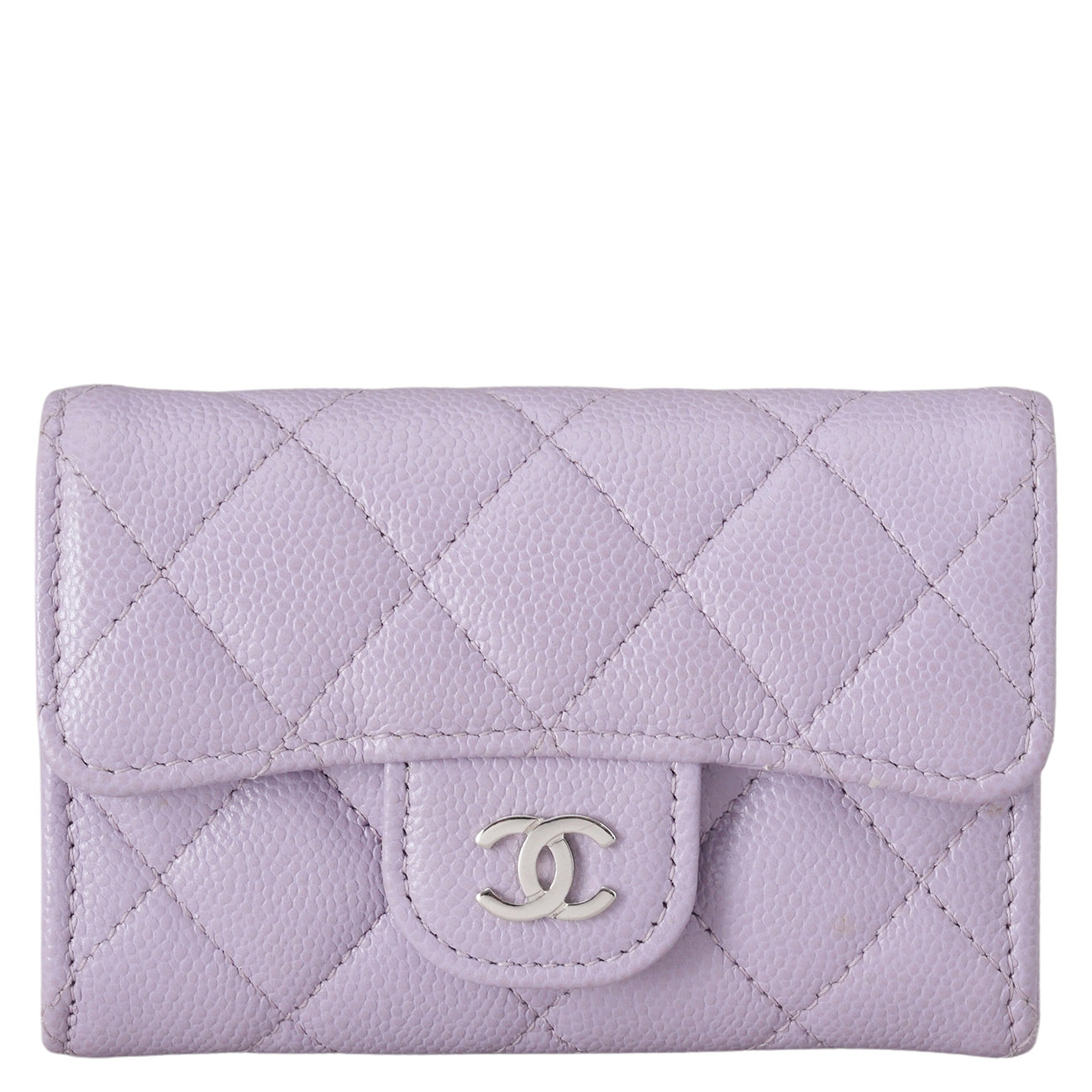 CHANEL(USED)샤넬 AP0214 캐비어 클래식 카드지갑