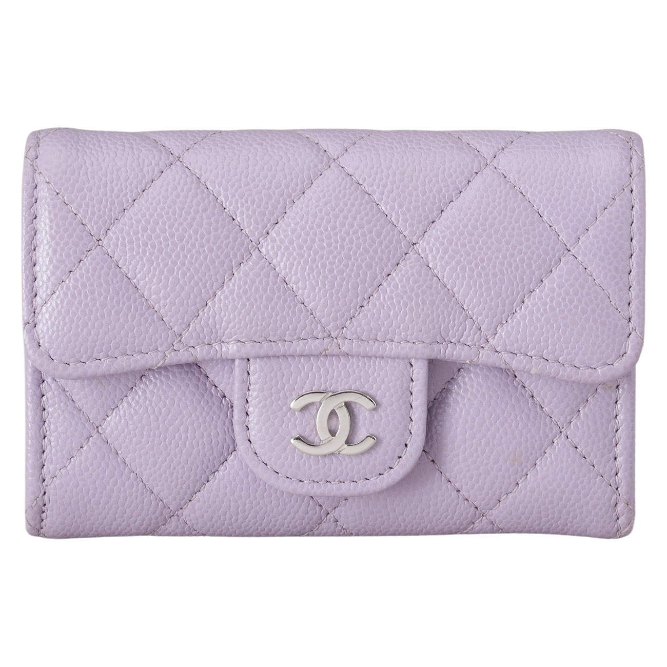 CHANEL(USED)샤넬 AP0214 캐비어 클래식 카드지갑