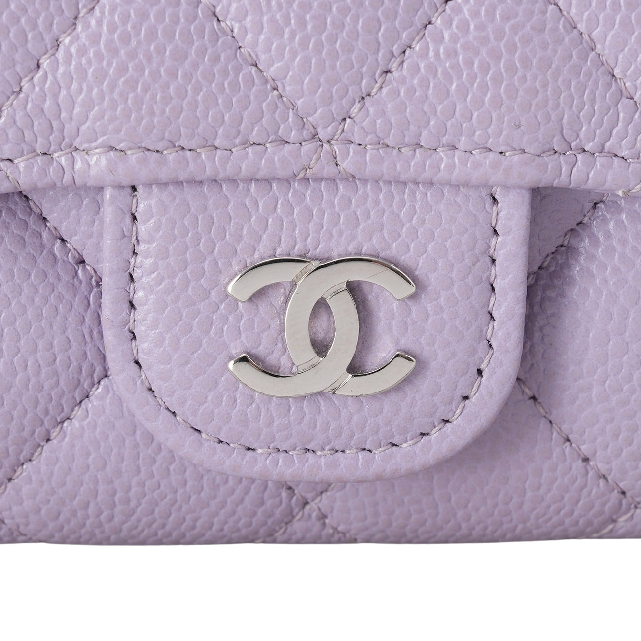 CHANEL(USED)샤넬 AP0214 캐비어 클래식 카드지갑