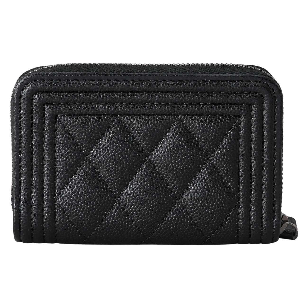 CHANEL(USED)샤넬 A80602 캐비어 보이샤넬 카드지갑