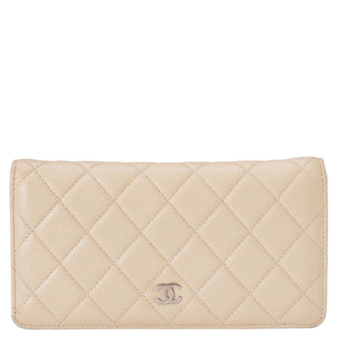 CHANEL(USED)샤넬 캐비어 플랩 장지갑