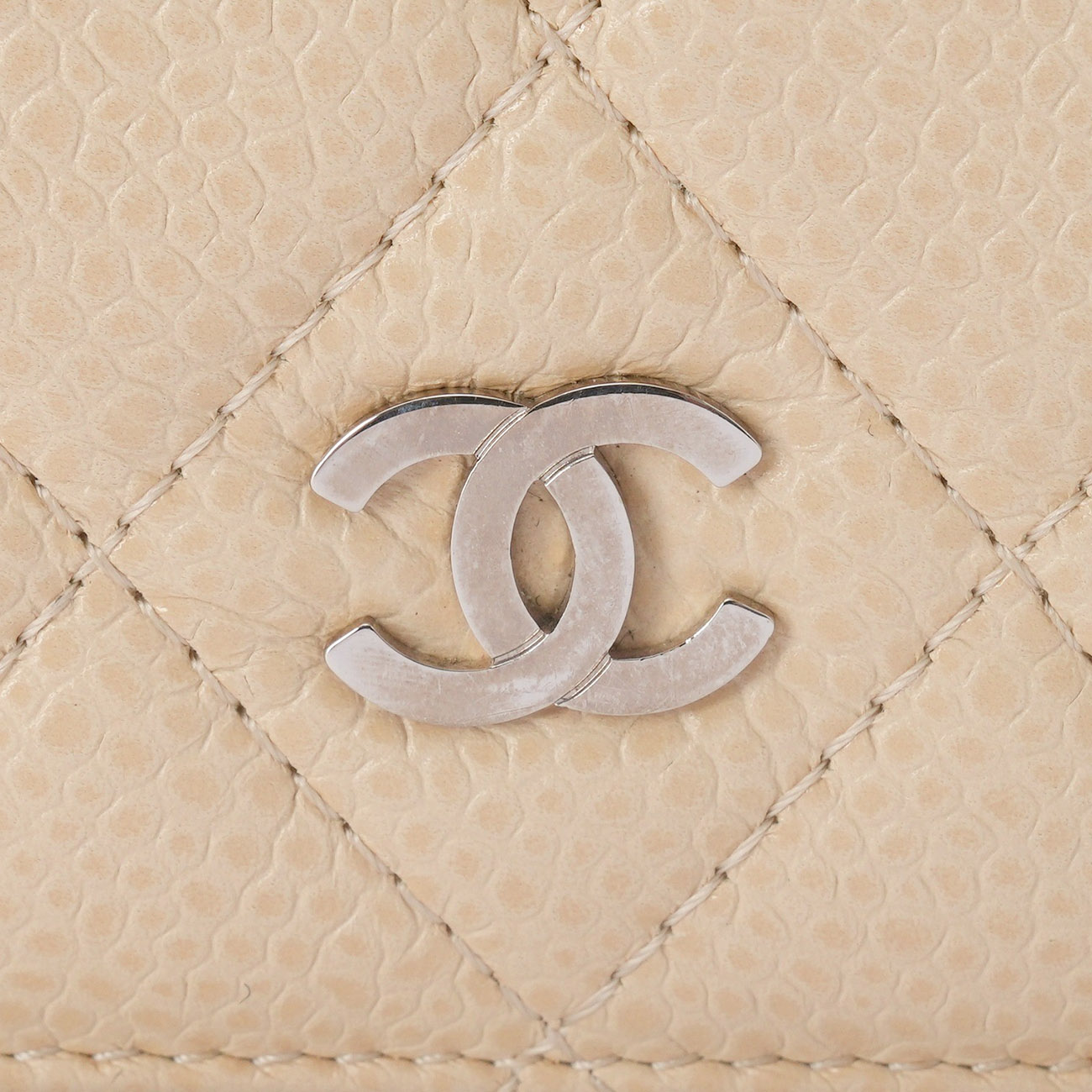 CHANEL(USED)샤넬 캐비어 플랩 장지갑