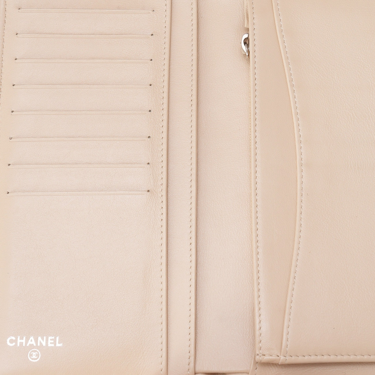 CHANEL(USED)샤넬 캐비어 플랩 장지갑