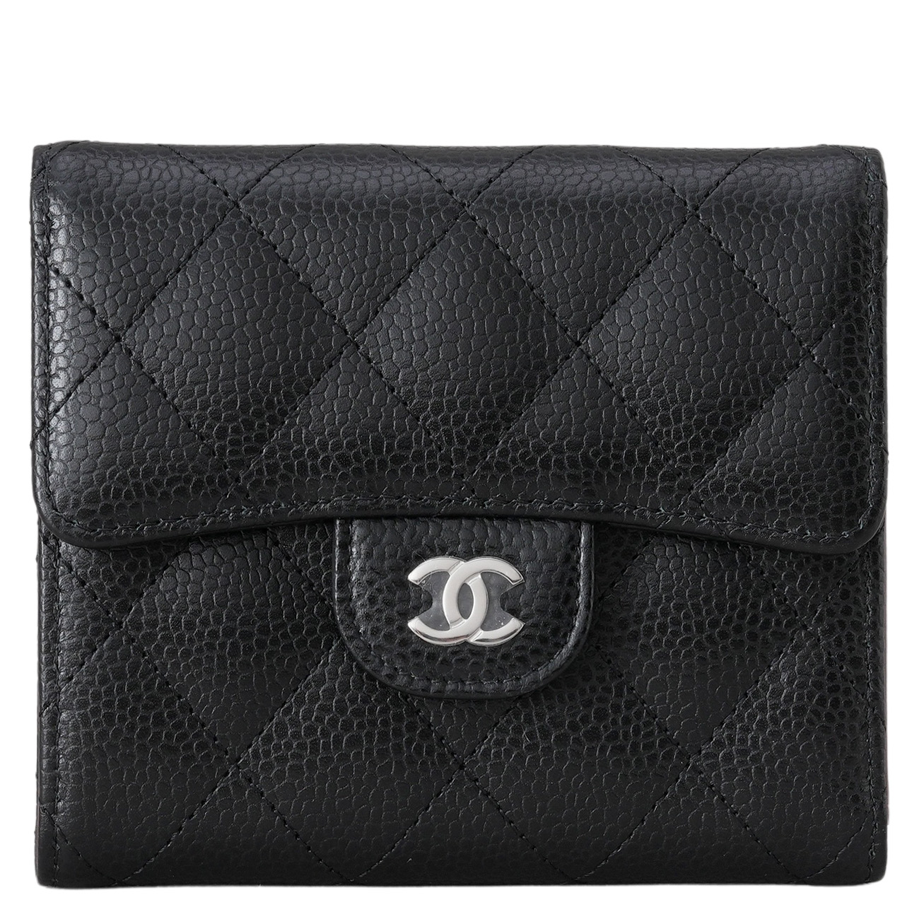 CHANEL(USED)샤넬 AP0231 캐비어 클래식 반지갑