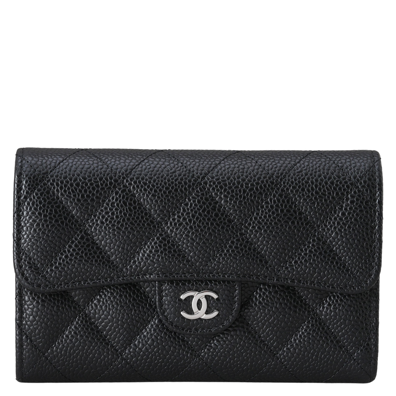 CHANEL(USED)샤넬 AP0232 클래식 캐비어 중지갑