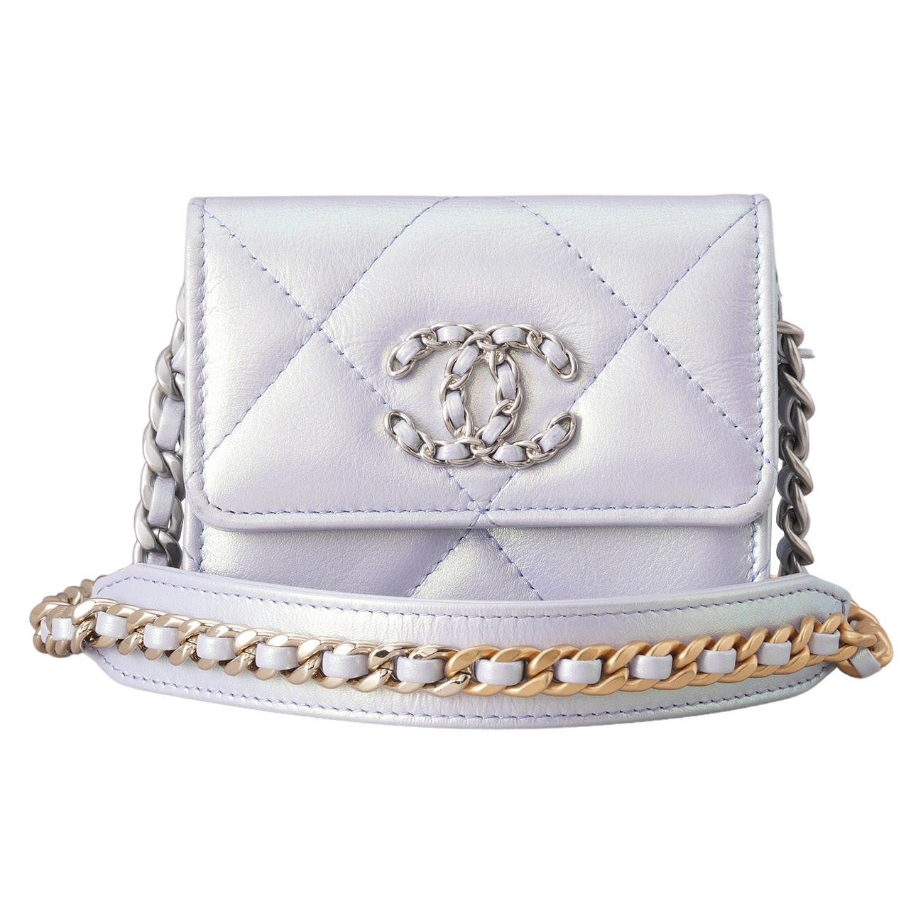 CHANEL(USED)샤넬 CC로고 체인 지갑