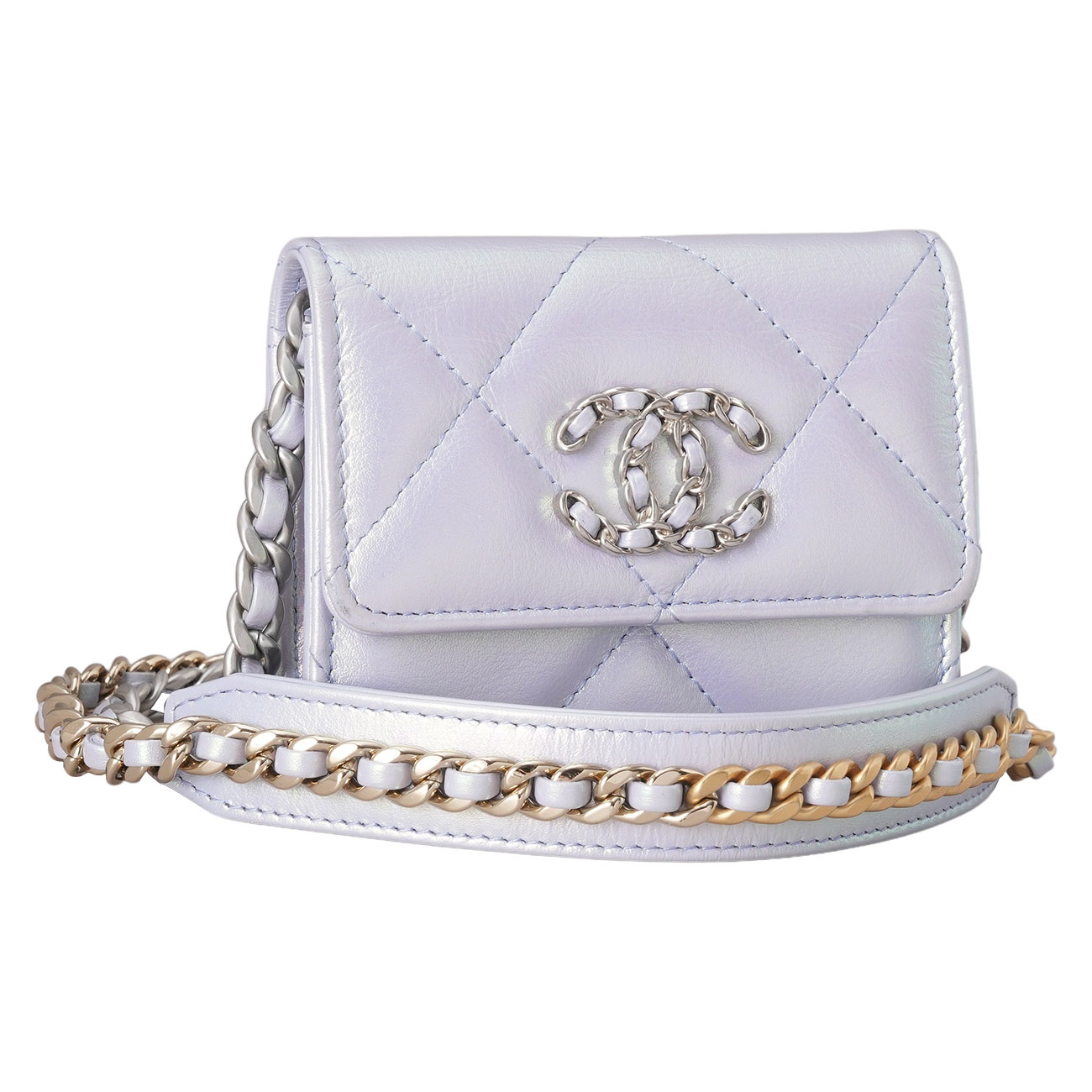 CHANEL(USED)샤넬 CC로고 체인 지갑