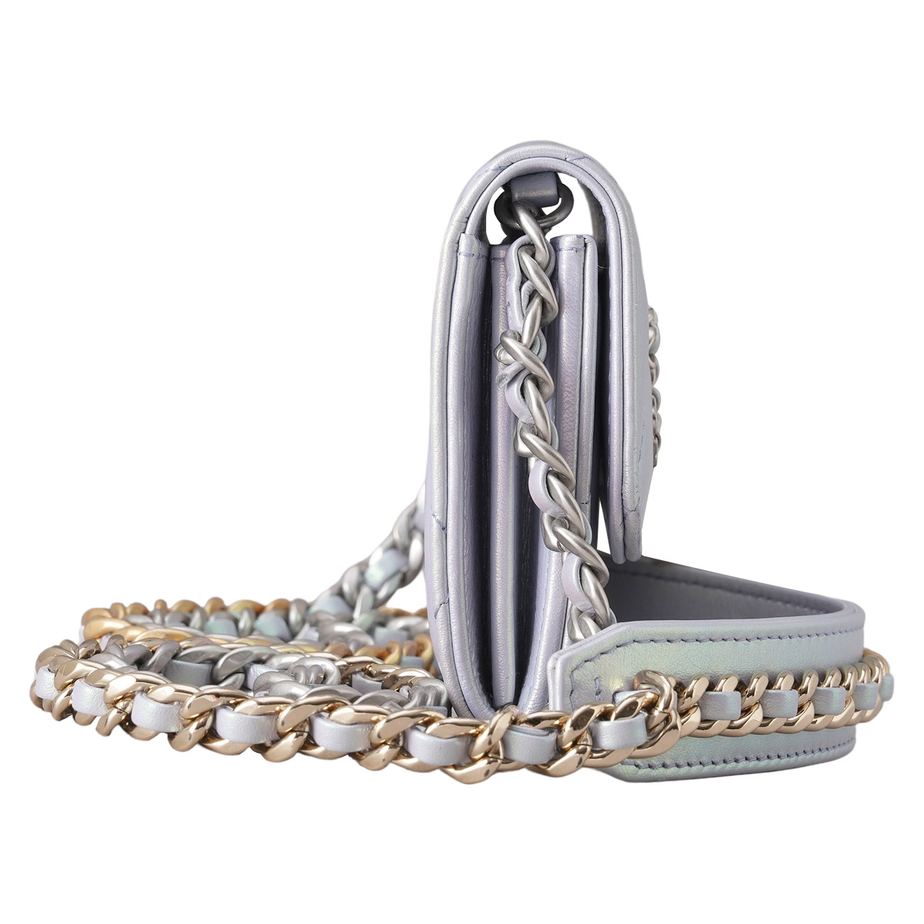 CHANEL(USED)샤넬 CC로고 체인 지갑