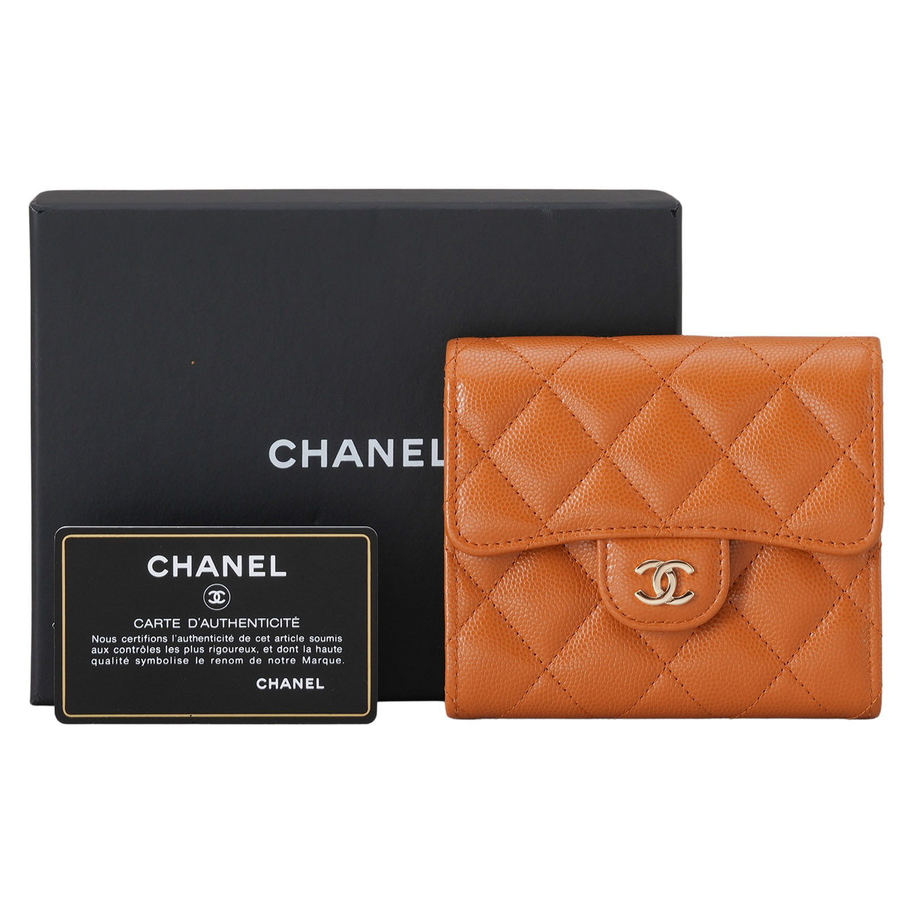 CHANEL(USED)샤넬 캐비어 클래식 중지갑