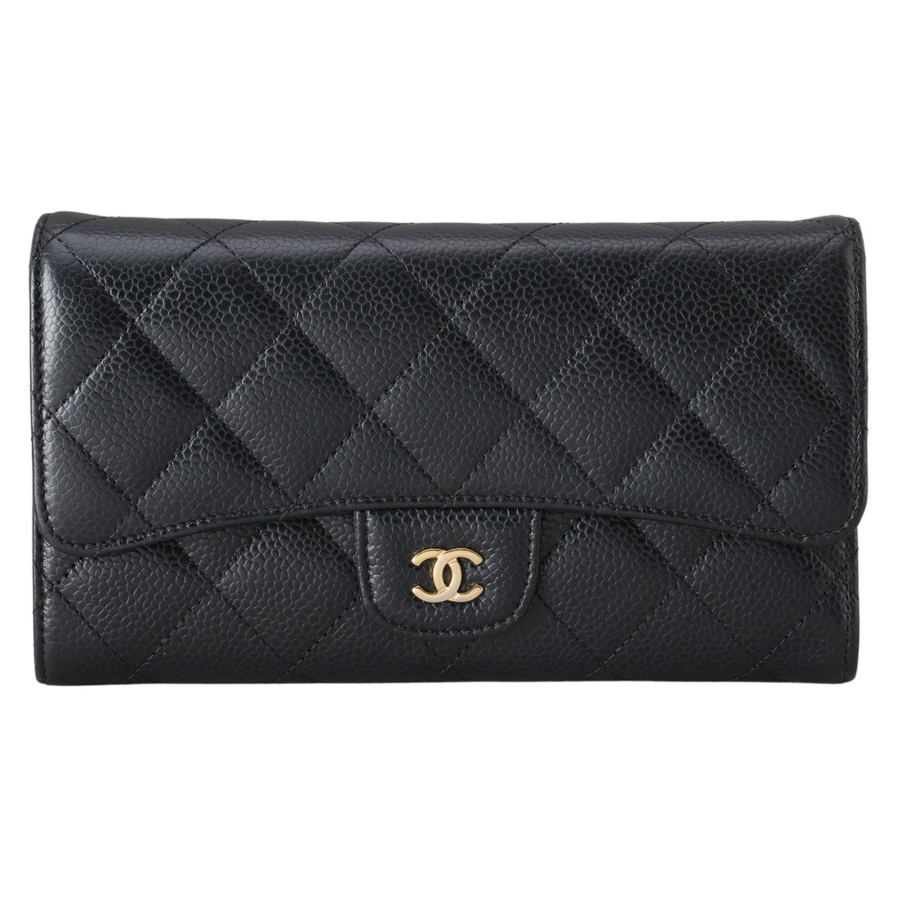 CHANEL(USED)샤넬 캐비어 클래식 장지갑