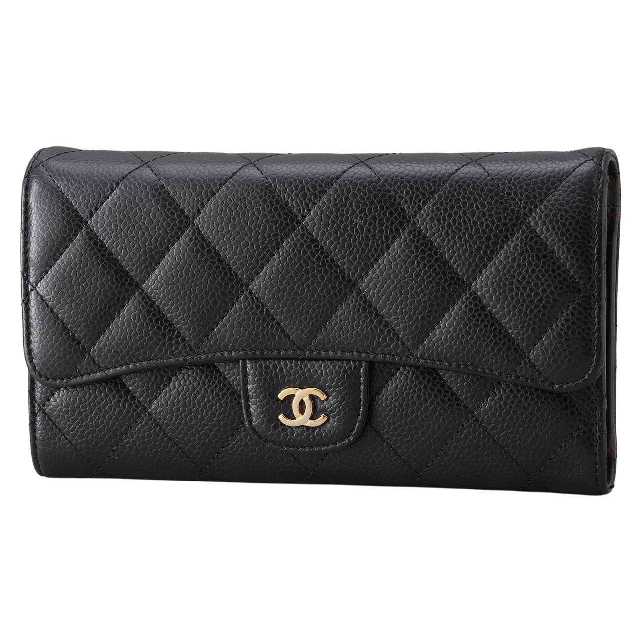 CHANEL(USED)샤넬 캐비어 클래식 장지갑