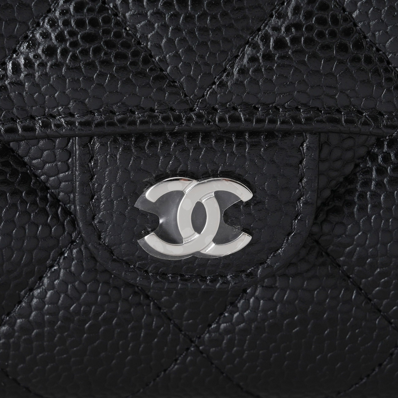 CHANEL(USED)샤넬 AP0232 캐비어 클래식 중지갑