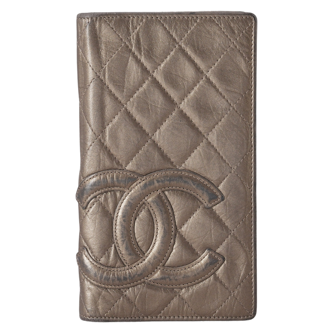 CHANEL(USED)샤넬 깜봉 장지갑