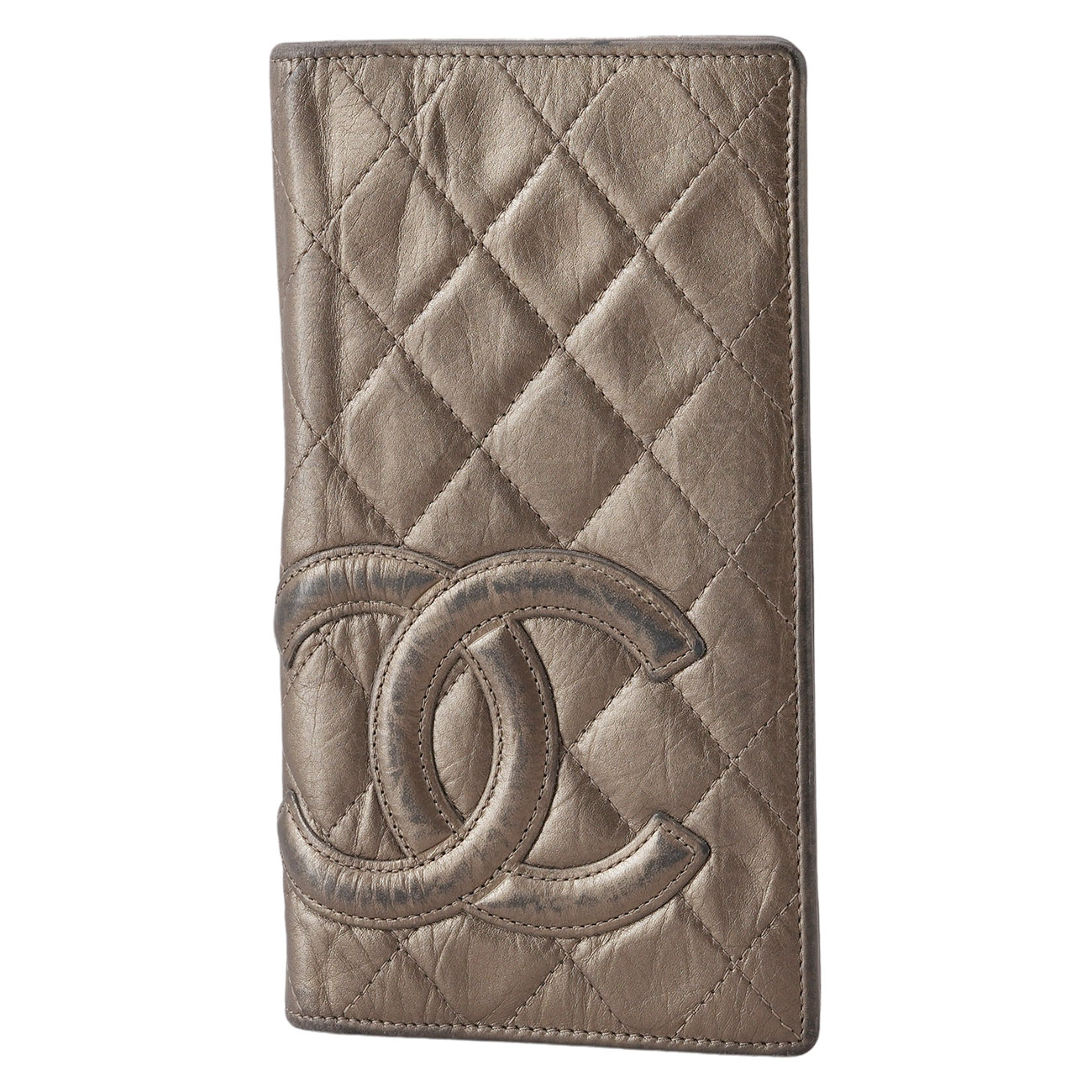 CHANEL(USED)샤넬 깜봉 장지갑