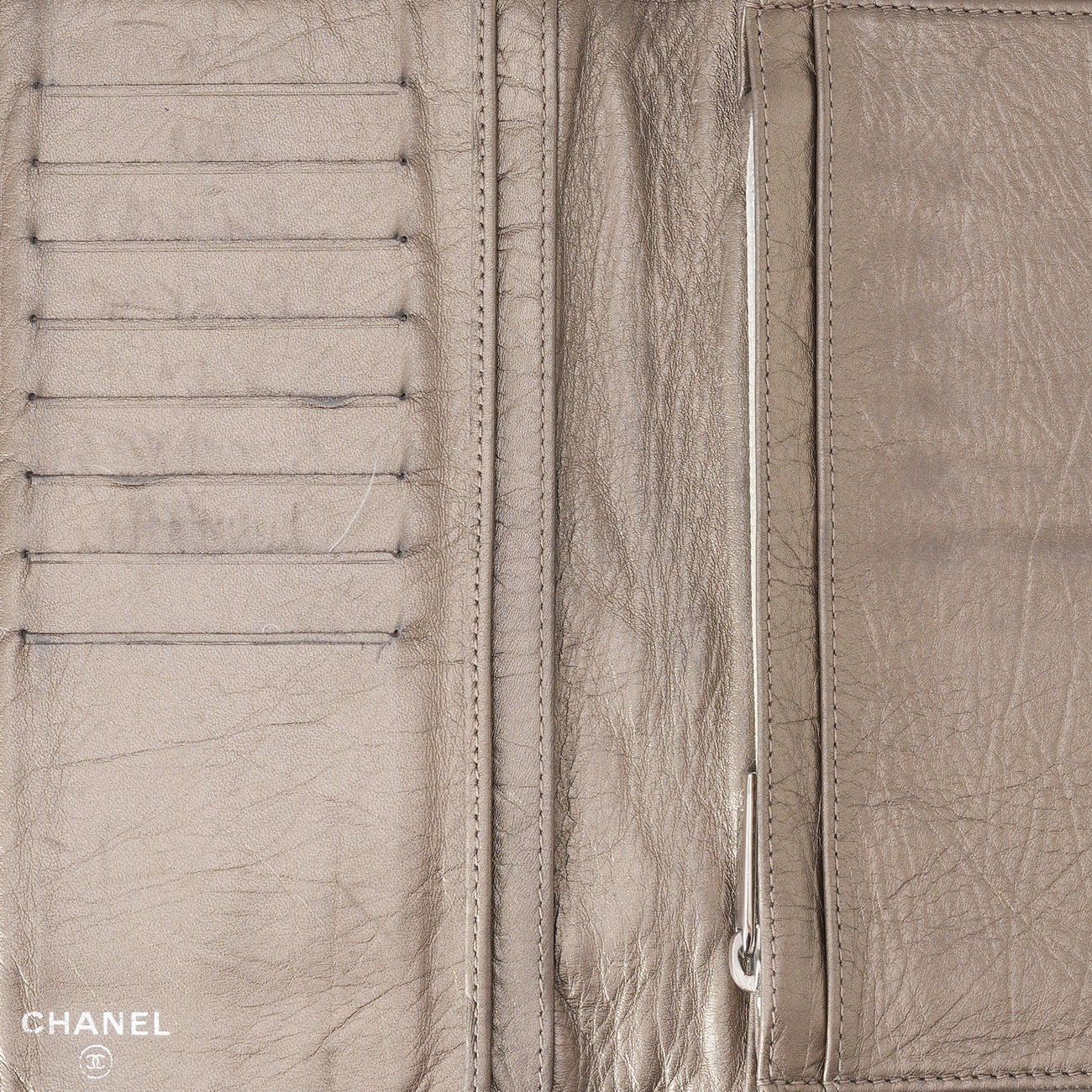 CHANEL(USED)샤넬 깜봉 장지갑